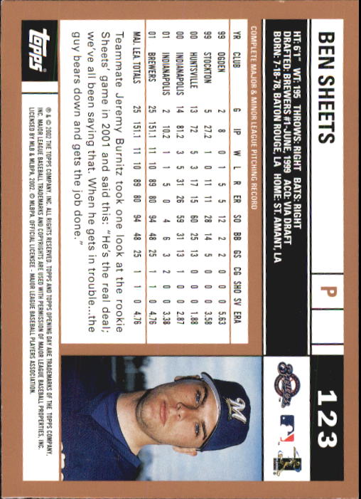 2002 Topps Opening Day Baseball - Picture 204 of 284