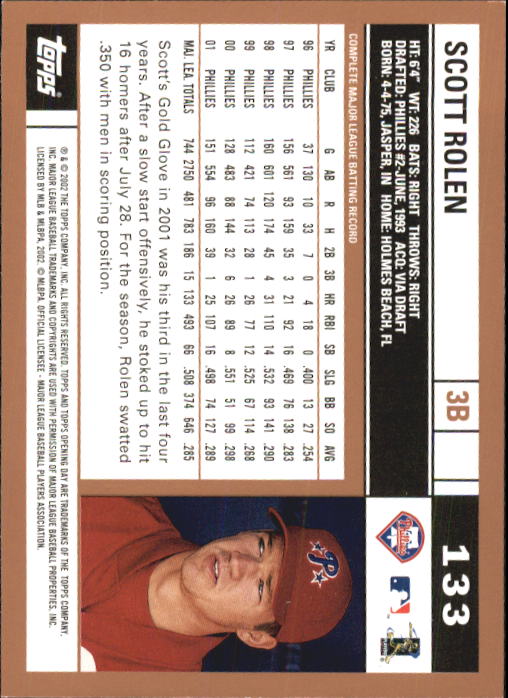 2002 Topps Opening Day Baseball - Picture 224 of 284