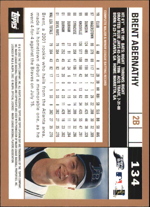 2002 Topps Opening Day Baseball - Picture 226 of 284