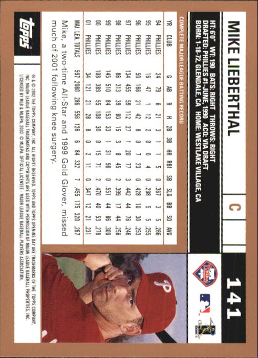 2002 Topps Opening Day Baseball - Picture 240 of 284