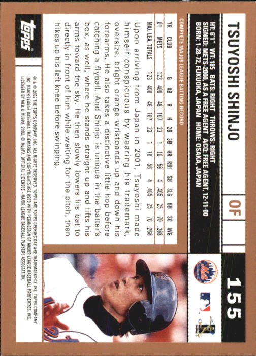 2002 Topps Opening Day Baseball - Picture 266 of 284