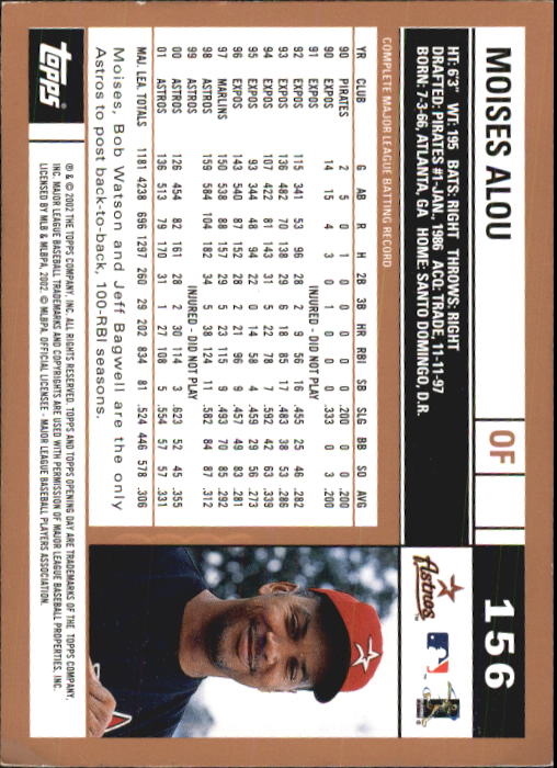 2002 Topps Opening Day Baseball - Picture 268 of 284