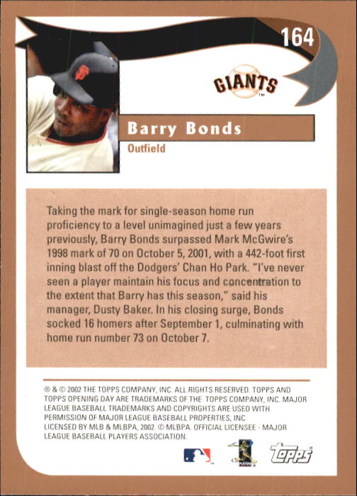 2002 Topps Opening Day Baseball - Picture 282 of 284