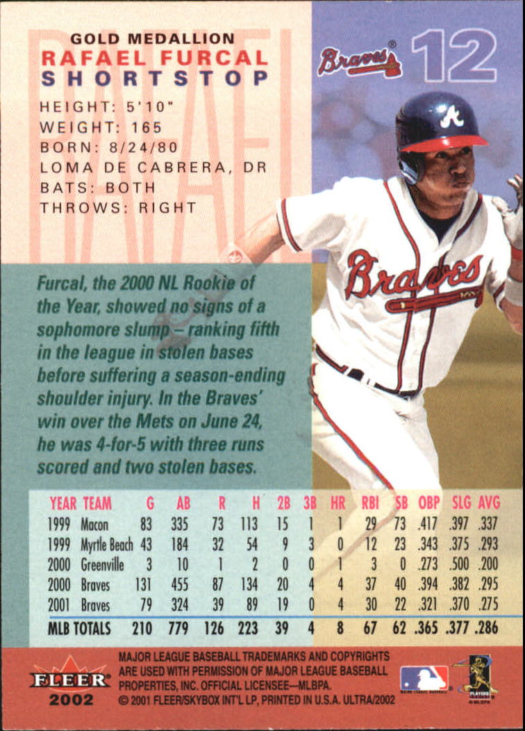 2002 Ultra (Fleer) Baseball "Gold Medallion" Parallel Cards - Picture 13 of 201