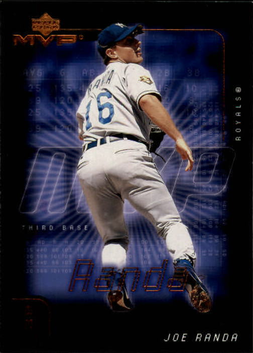 2002 Upper Deck MVP Baseball Card Pick