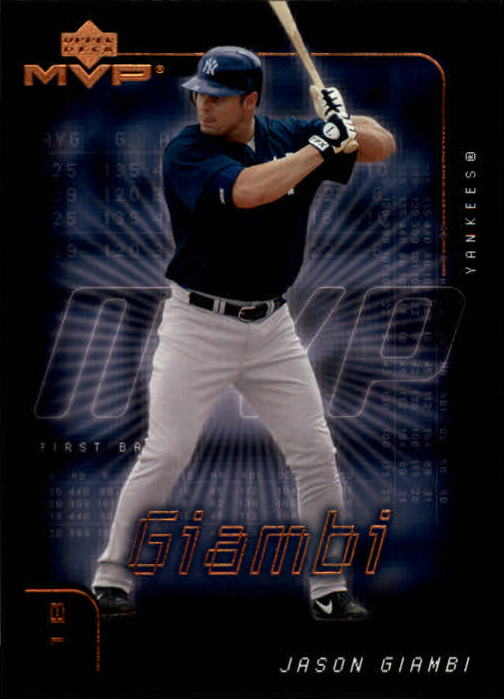 2002 Upper Deck MVP Baseball Card Pick