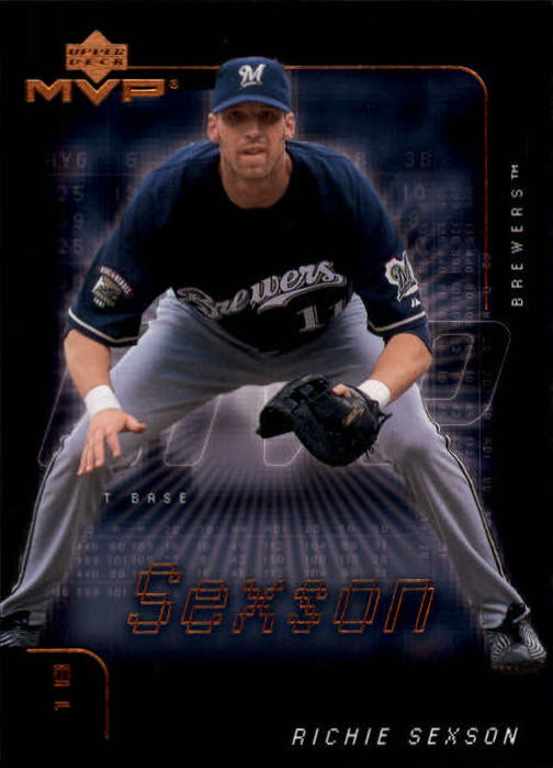 2002 Upper Deck MVP Baseball Card Pick