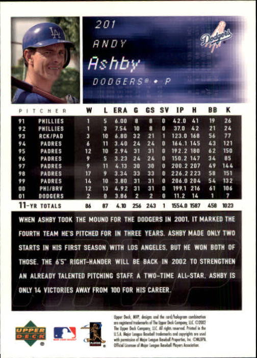 2002 Upper Deck MVP Baseball Card Pick