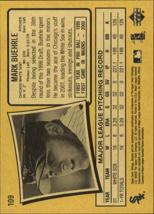 2002 Upper Deck Vintage Baseball Card Pick - Picture 15 of 352