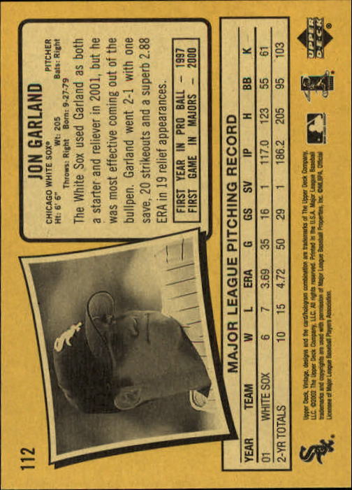 2002 Upper Deck Vintage Baseball Card Pick - Picture 17 of 352