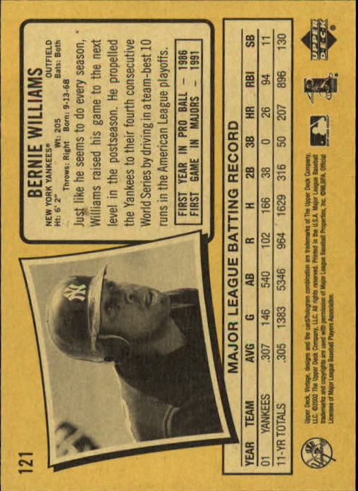 2002 Upper Deck Vintage Baseball Card Pick - Picture 31 of 352