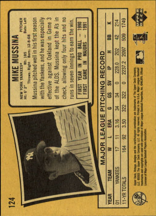 2002 Upper Deck Vintage Baseball Card Pick - Picture 37 of 352