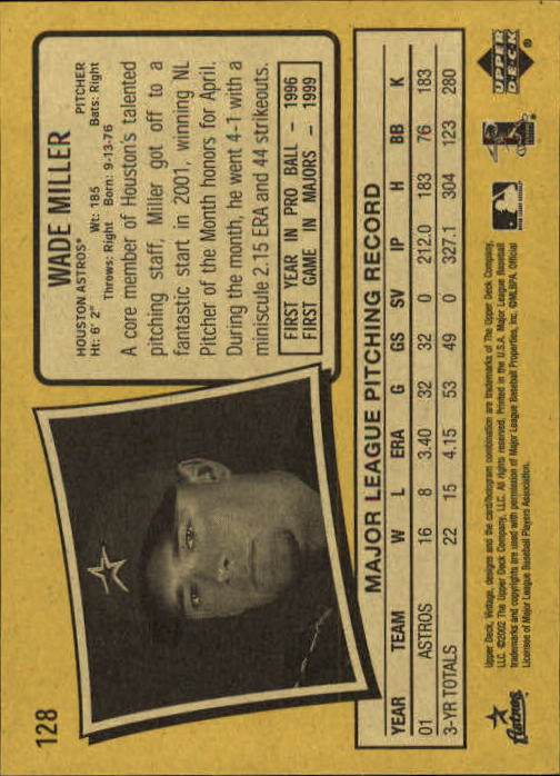 2002 Upper Deck Vintage Baseball Card Pick - Picture 45 of 352