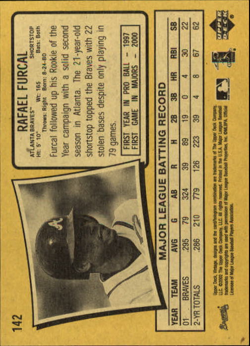 2002 Upper Deck Vintage Baseball Card Pick - Picture 67 of 352