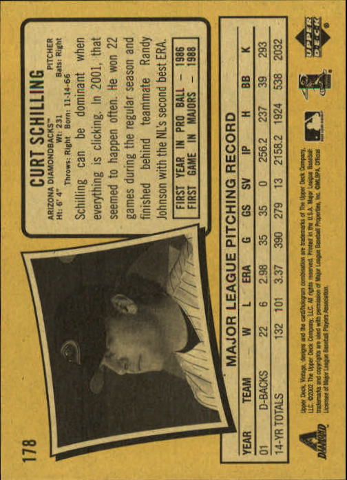 2002 Upper Deck Vintage Baseball Card Pick - Picture 129 of 352