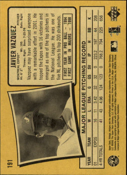 2002 Upper Deck Vintage Baseball Card Pick - Picture 151 of 352