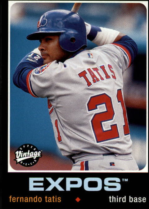 2002 Upper Deck Vintage Baseball Card Pick - Picture 154 of 352