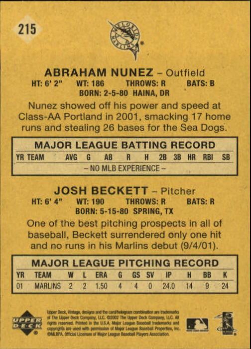 2002 Upper Deck Vintage Baseball Card Pick - Picture 198 of 352