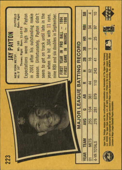 2002 Upper Deck Vintage Baseball Card Pick - Picture 212 of 352