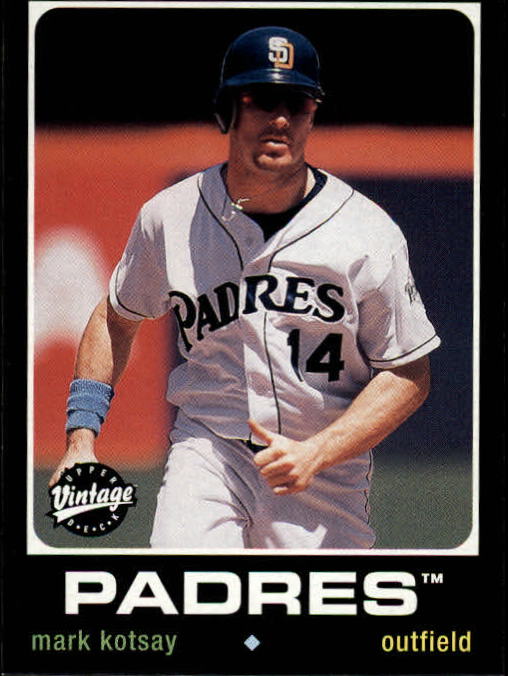 2002 Upper Deck Vintage Baseball Card Pick - Picture 225 of 352