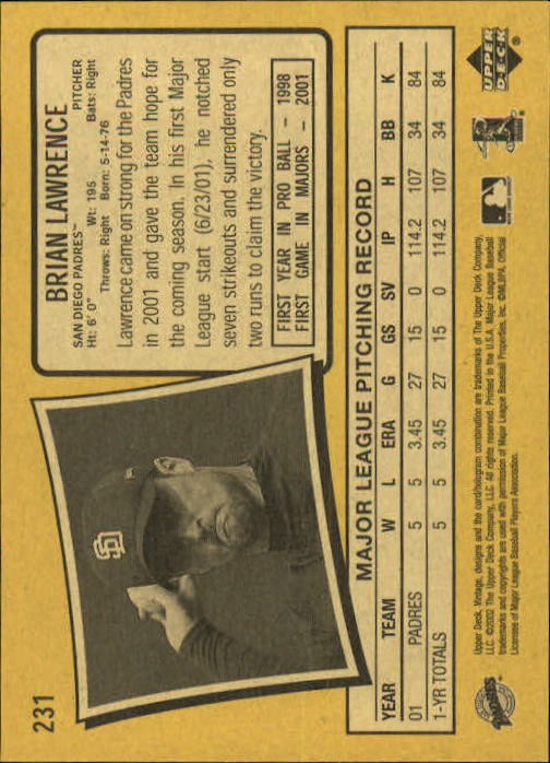 2002 Upper Deck Vintage Baseball Card Pick - Picture 228 of 352