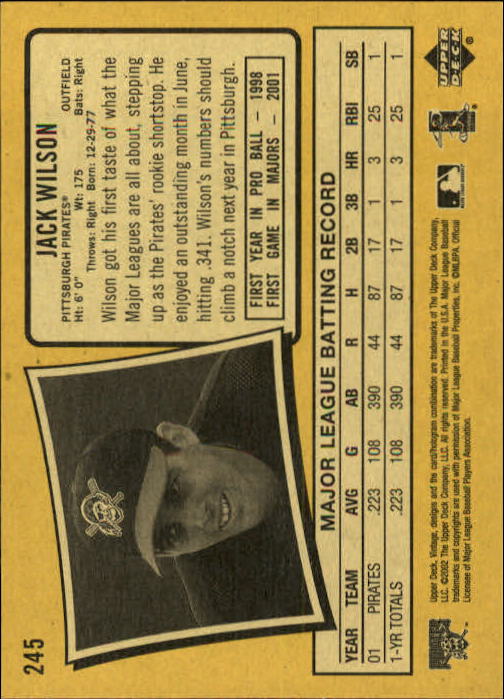 2002 Upper Deck Vintage Baseball Card Pick - Picture 256 of 352