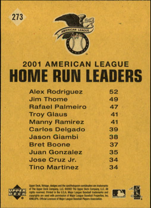 2002 Upper Deck Vintage Baseball Card Pick - Picture 302 of 352