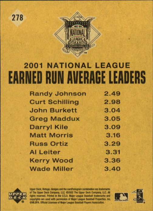 2002 Upper Deck Vintage Baseball Card Pick - Picture 310 of 352