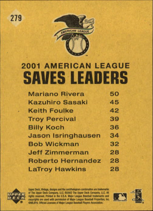 2002 Upper Deck Vintage Baseball Card Pick - Picture 312 of 352