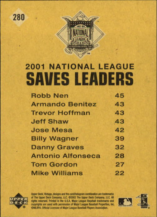 2002 Upper Deck Vintage Baseball Card Pick - Picture 314 of 352