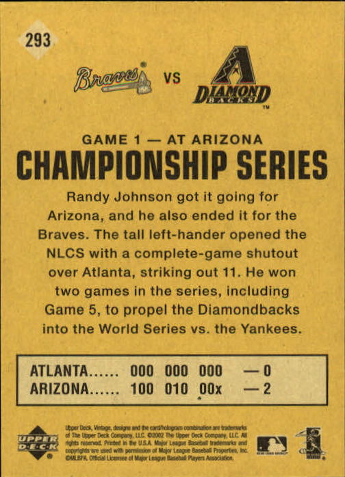 2002 Upper Deck Vintage Baseball Card Pick - Picture 338 of 352