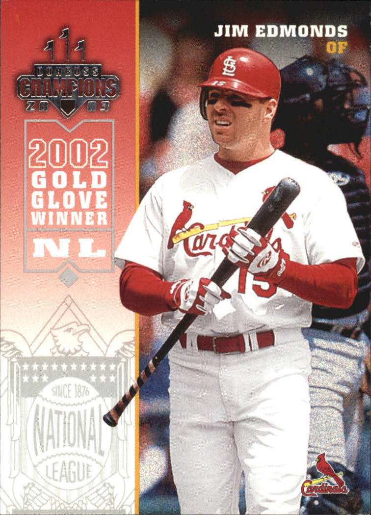 2003 Donruss Champions Baseball "Main Set" Cards - Picture 18 of 39