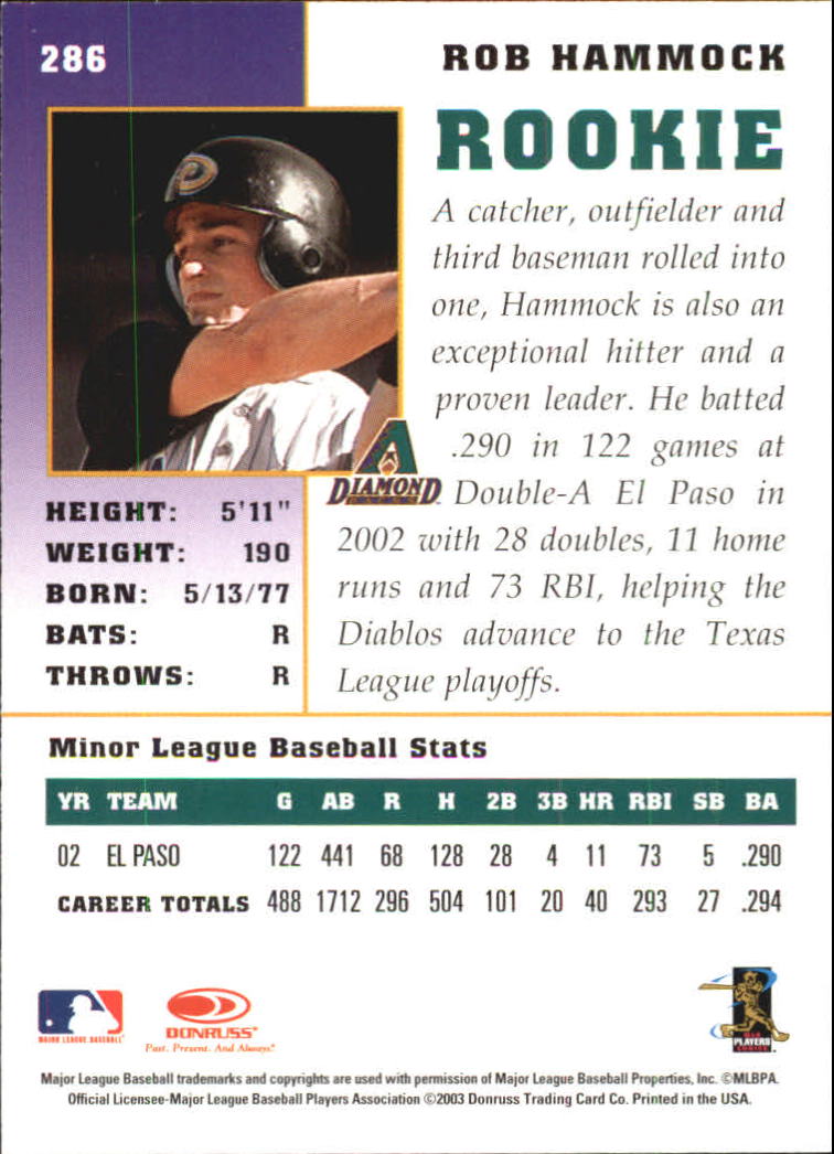 2003 Donruss Champions Baseball "Main Set" Cards - Picture 21 of 39