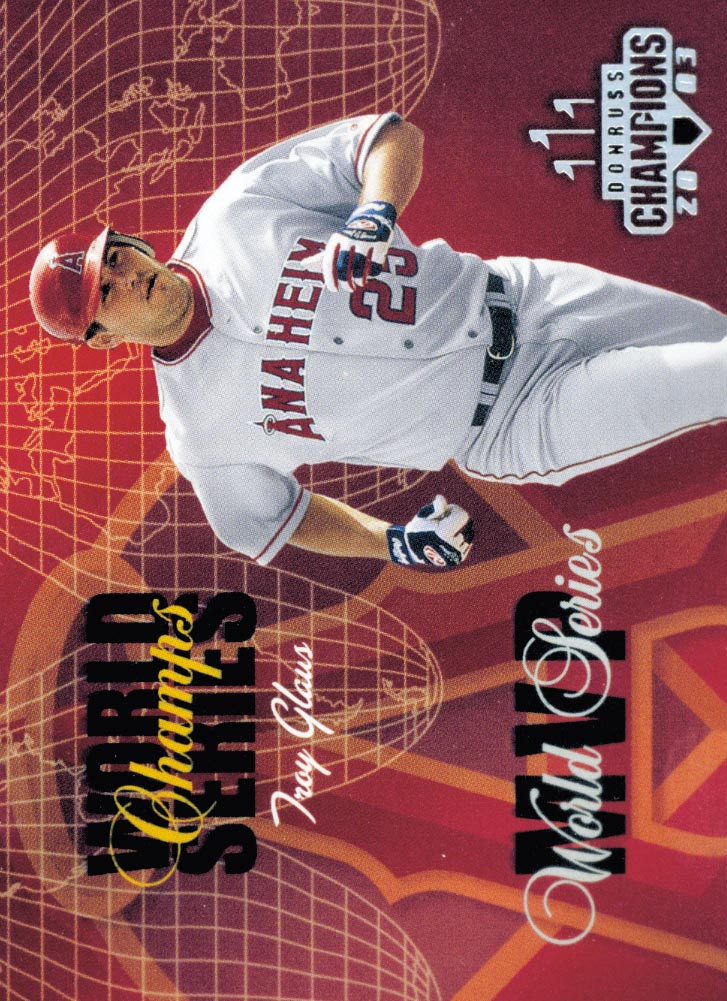 2003 Donruss Champions Baseball "Insert" Cards - Picture 68 of 69