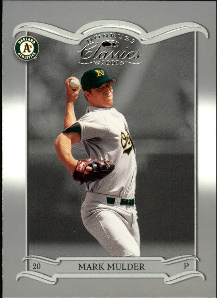 2003 Donruss Classics Baseball "Main Set" Cards #1 to #208 - Picture 32 of 227