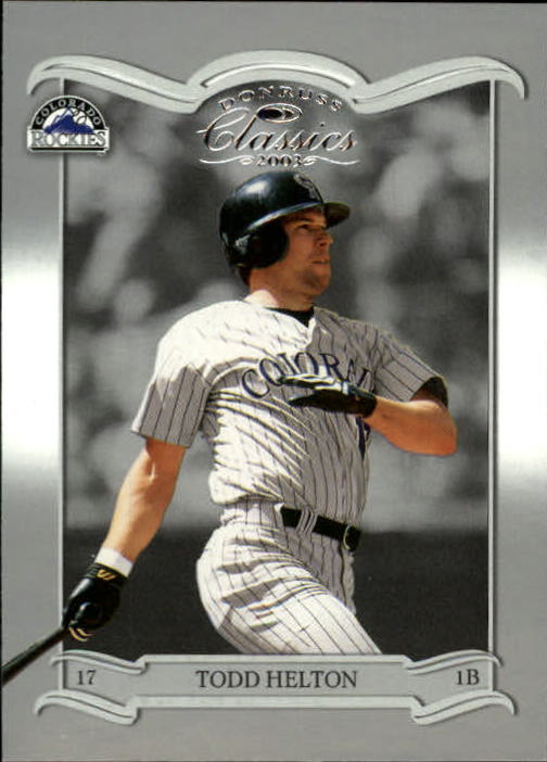 2003 Donruss Classics Baseball "Main Set" Cards #1 to #208 - Picture 184 of 227