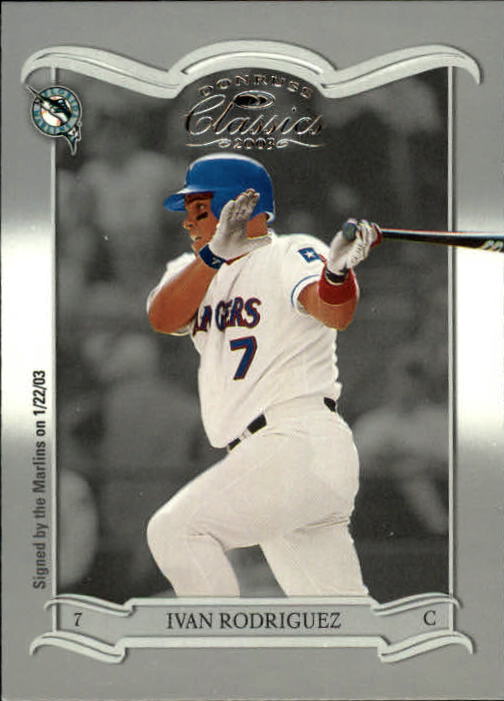 2003 Donruss Classics Baseball "Main Set" Cards #1 to #208 - Picture 198 of 227