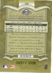 2003 Donruss Classics Baseball "Main Set" Cards #1 to #208 - Picture 227 of 227