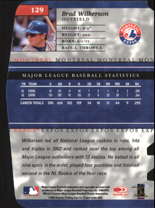 Carte Donruss Elite Baseball 2003 "Inserto e Parallelo" - Foto 17 di 23