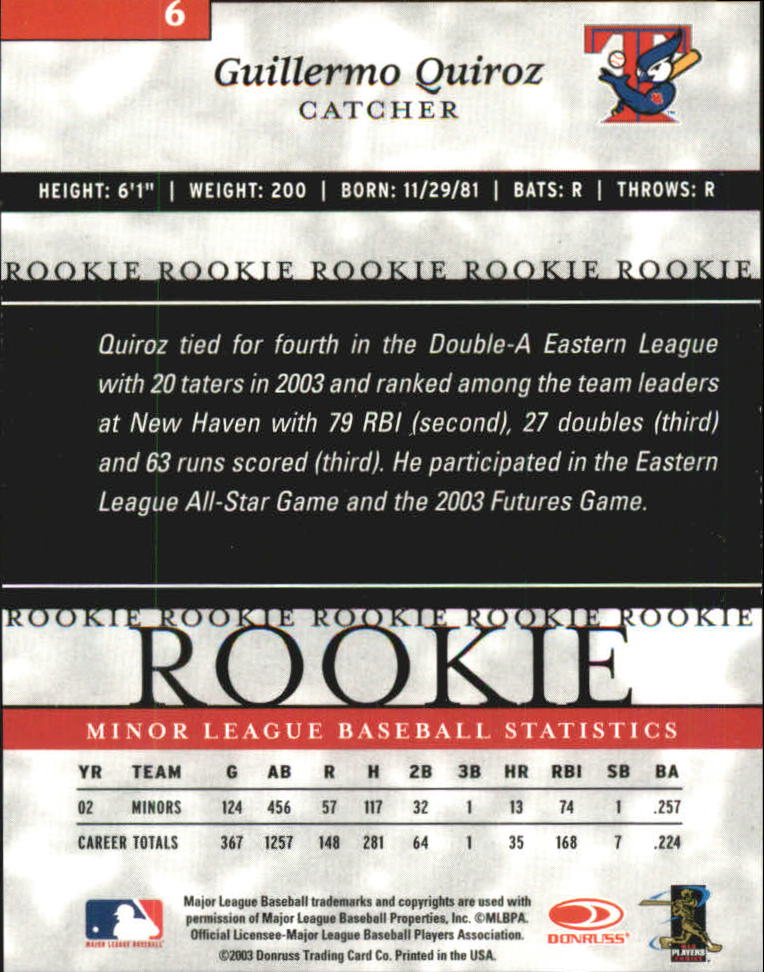 2003 Donruss Elite Extra Edition Baseball - Picture 7 of 39