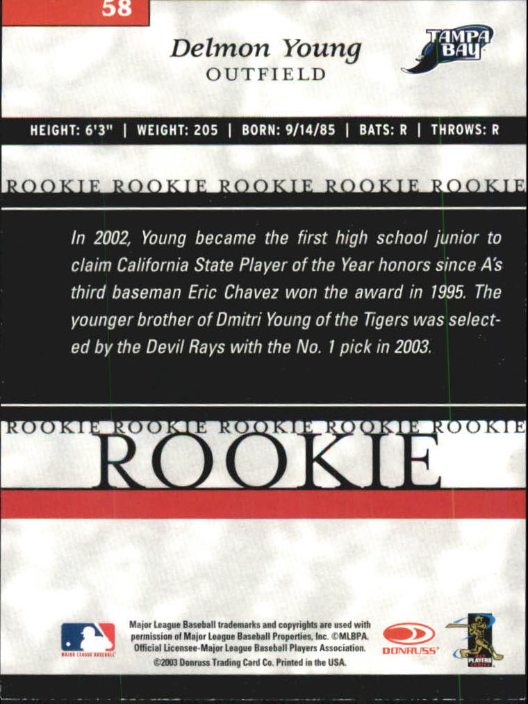 2003 Donruss Elite Extra Edition Baseball - Picture 39 of 39