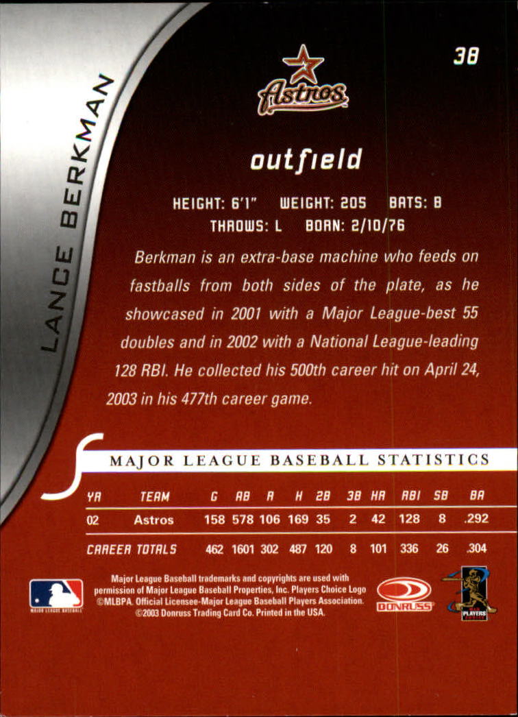 2003 Donruss Signature Baseball "Main Set" Cards - Picture 9 of 47