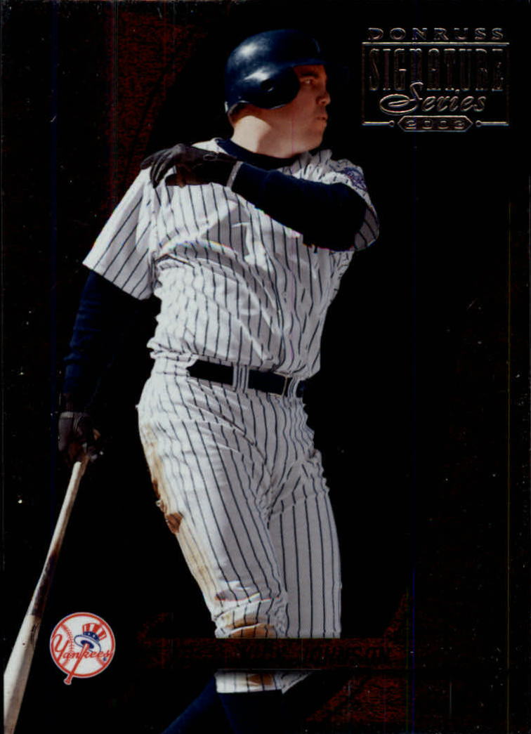 2003 Donruss Signature Baseball "Main Set" Cards - Picture 12 of 47