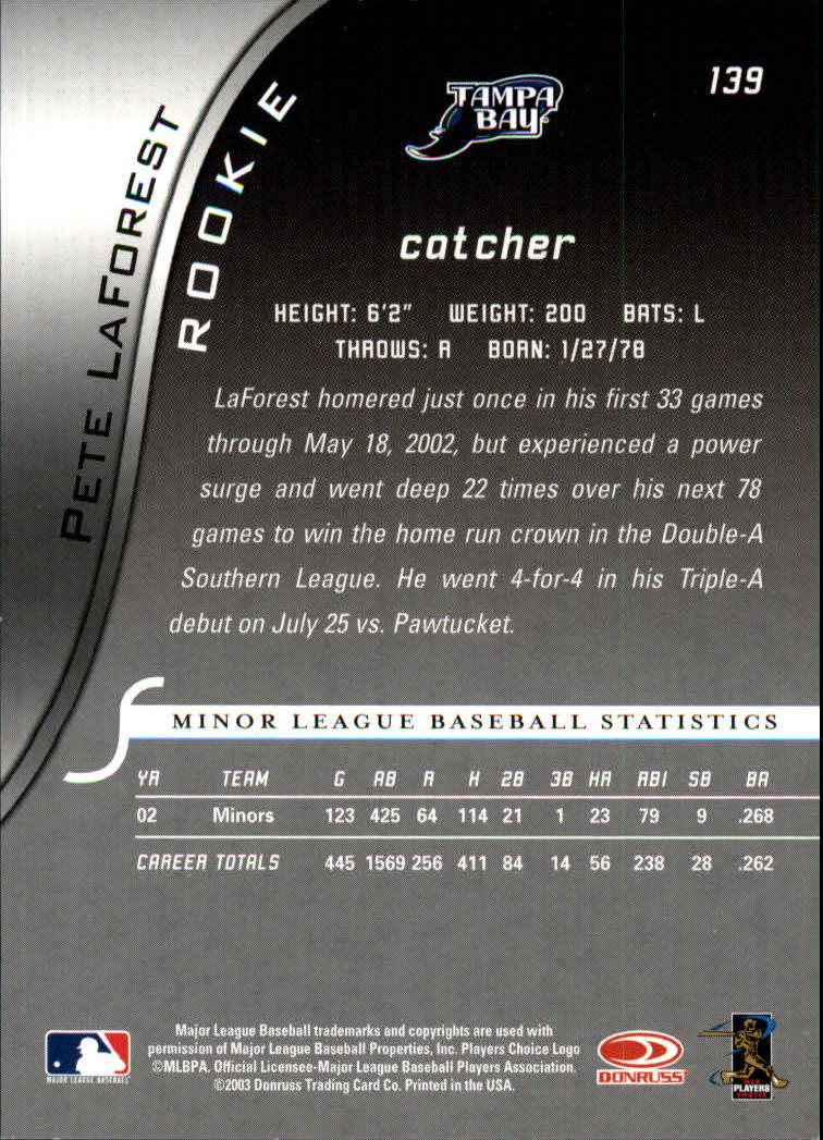 2003 Donruss Signature Baseball "Main Set" Cards - Picture 43 of 47