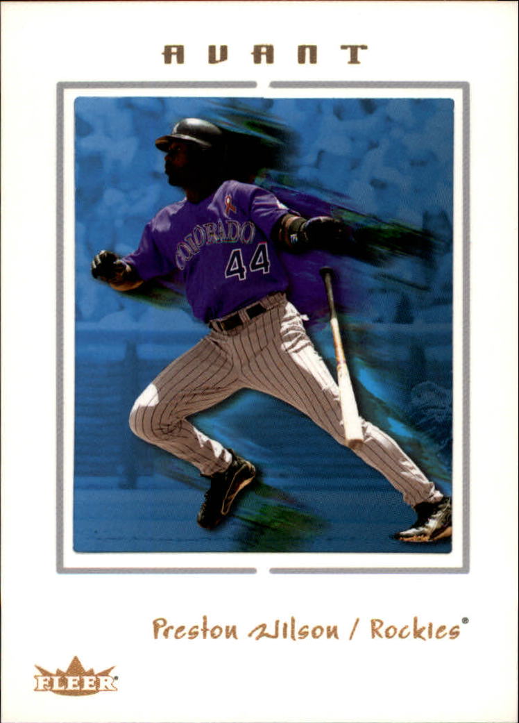 2003 Fleer Avant Baseball "Main Set" Cards #1 to #87 - Picture 6 of 130