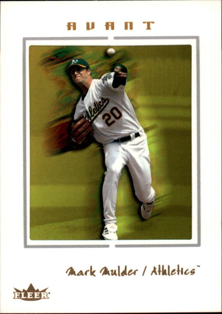 2003 Fleer Avant Baseball "Main Set" Cards #1 to #87 - Picture 69 of 130