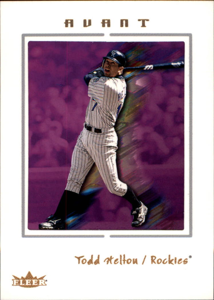 2003 Fleer Avant Baseball "Main Set" Cards #1 to #87 - Picture 89 of 130