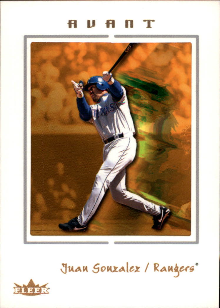 2003 Fleer Avant Baseball "Main Set" Cards #1 to #87 - Picture 93 of 130