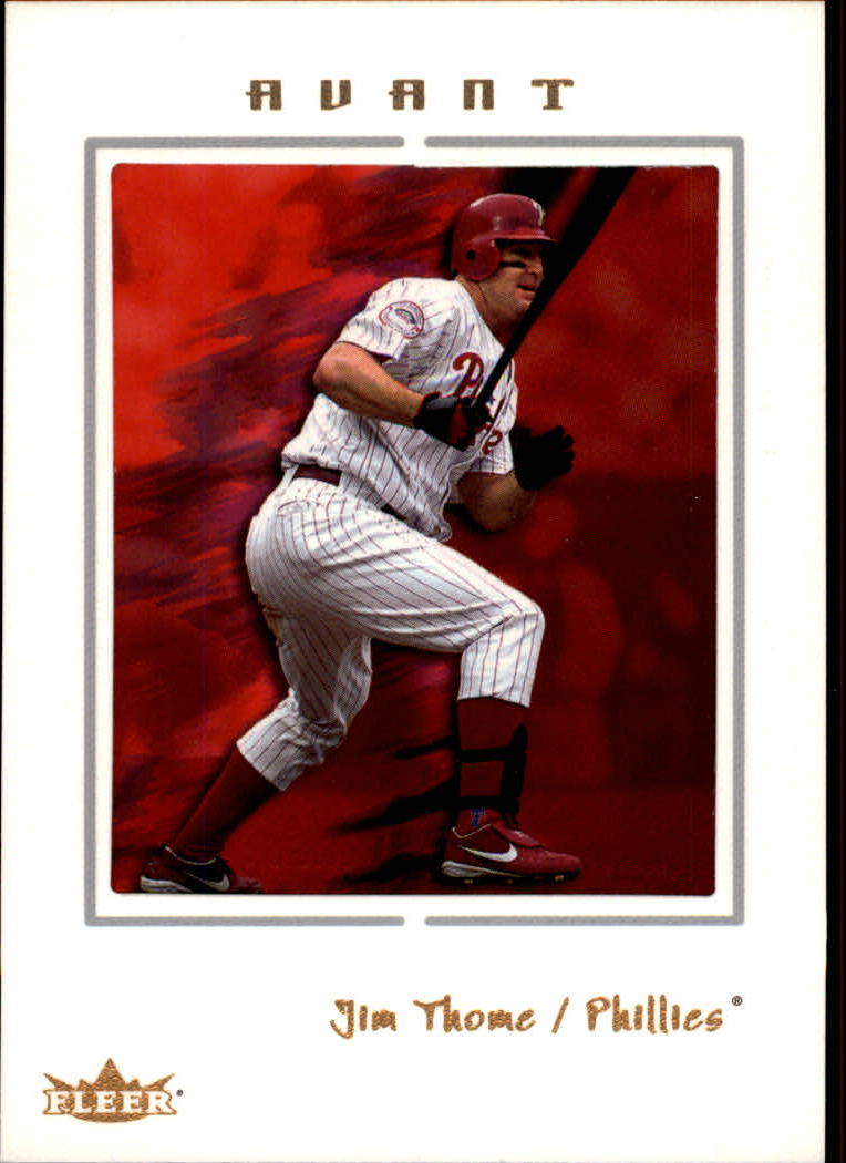 2003 Fleer Avant Baseball "Main Set" Cards #1 to #87 - Picture 115 of 130