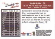 2003 Fleer Double Header Baseball "Main Set" Cards - Picture 221 of 415